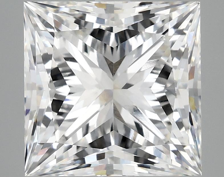 4.87 Carat Princess Shaped Ideal Cut VVS2 IGI Certified Lab Grown Diamond