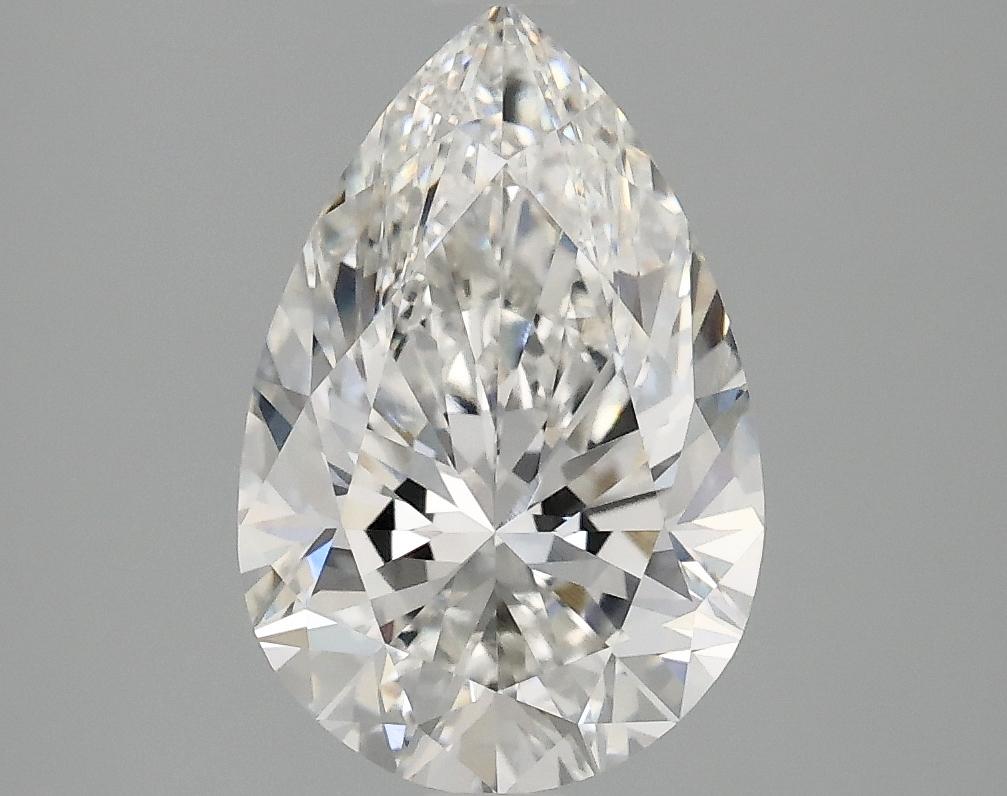 2.54 Carat Pear Shaped Excellent Cut VVS2 IGI Certified Lab Grown Diamond