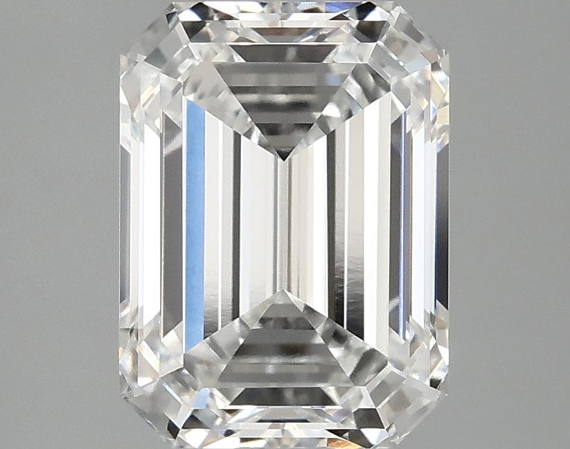 3.09 Carat Emerald Shaped Excellent Cut VS1 IGI Certified Lab Grown Diamond