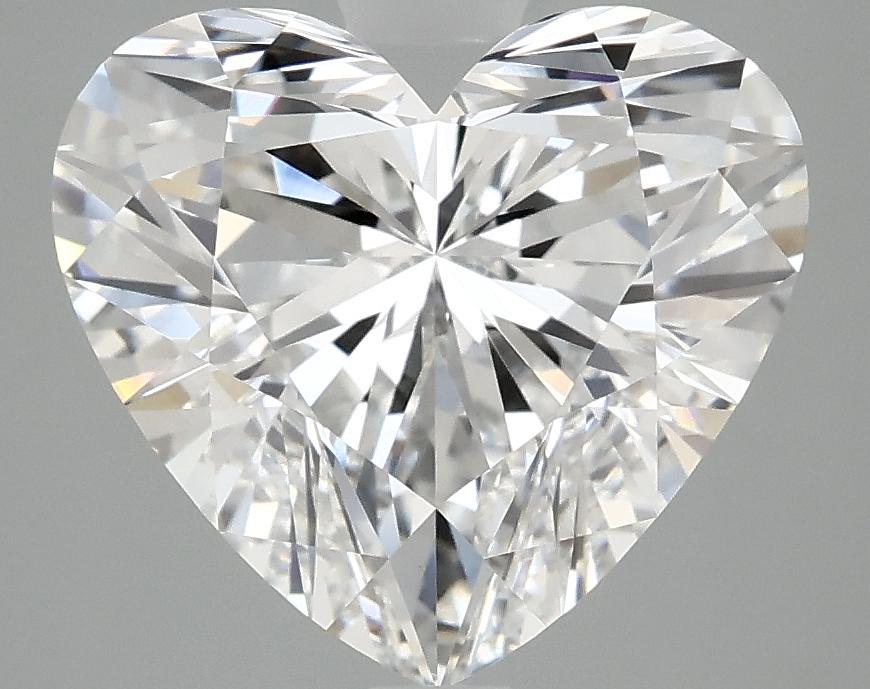 4.1 Carat Heart Shaped Ideal Cut VVS2 IGI Certified Lab Grown Diamond