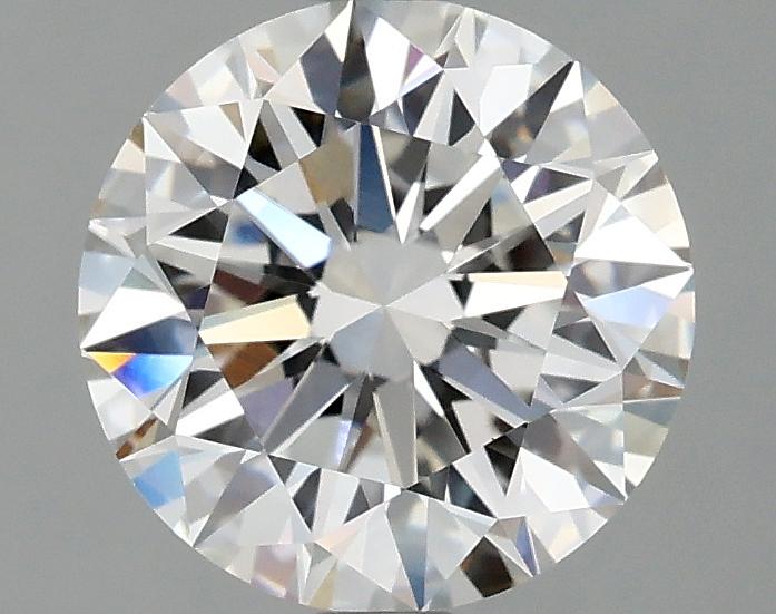 2.06 Carat Round Shaped Ideal Cut VVS2 IGI Certified Lab Grown Diamond