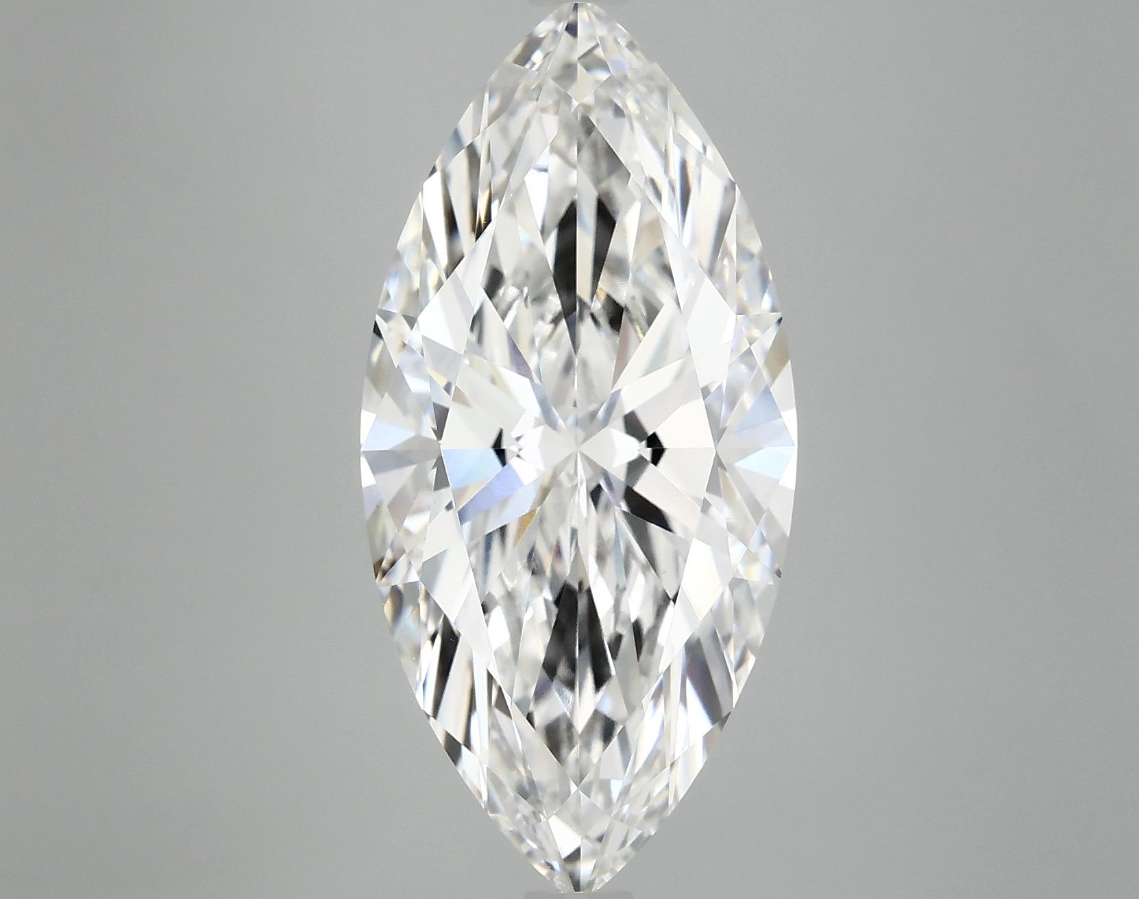 6.05 Carat Marquise Shaped Excellent Cut VVS2 IGI Certified Lab Grown Diamond