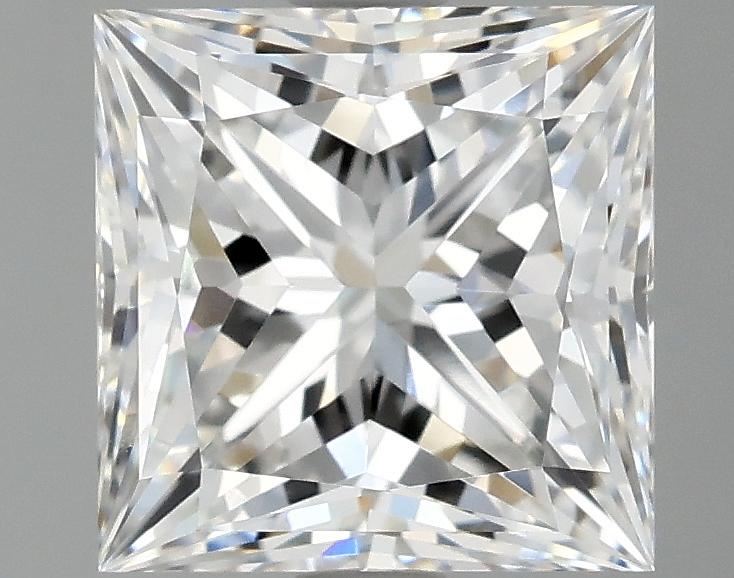 2.09 Carat Princess Shaped Ideal Cut VVS2 IGI Certified Lab Grown Diamond