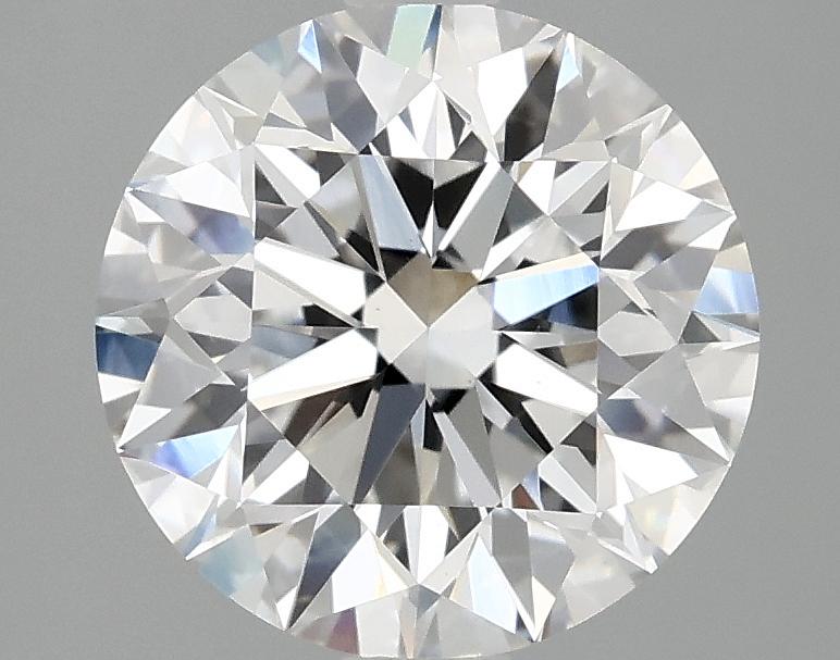 2.93 Carat Round Shaped Excellent Cut VVS2 IGI Certified Lab Grown Diamond