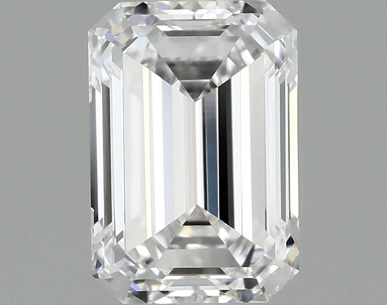 0.98 Carat Emerald Shaped Ideal Cut VVS2 IGI Certified Lab Grown Diamond