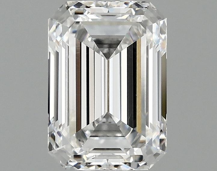 0.98 Carat Emerald Shaped Ideal Cut VVS2 IGI Certified Lab Grown Diamond