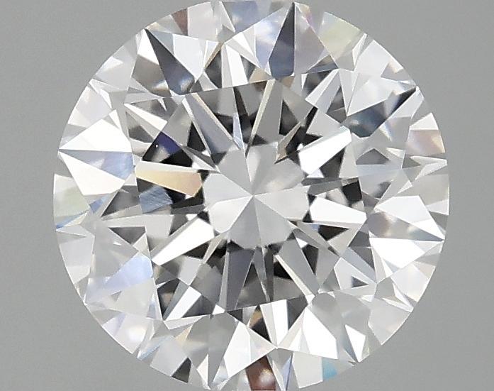2.08 Carat Round Shaped Ideal Cut VVS2 IGI Certified Lab Grown Diamond