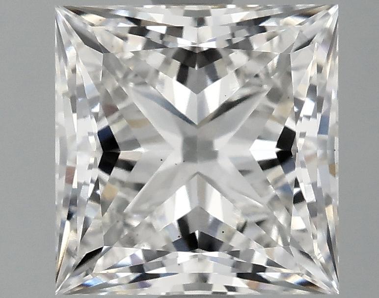 2.05 Carat Princess Shaped Ideal Cut VS2 IGI Certified Lab Grown Diamond