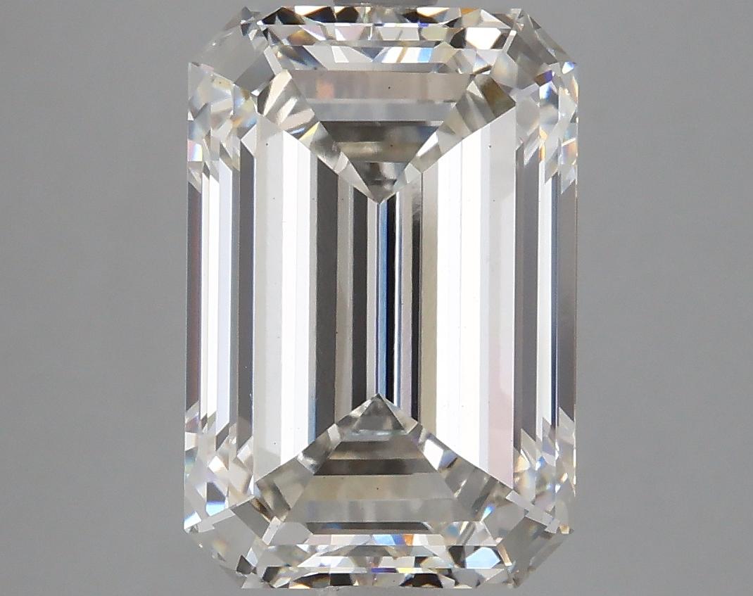 5.62 Carat Emerald Shaped Excellent Cut VS1 IGI Certified Lab Grown Diamond