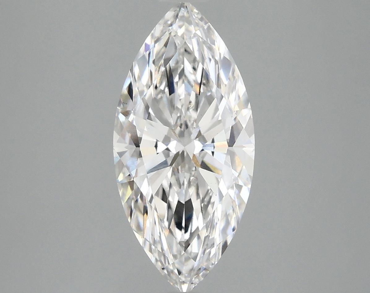 2.45 Carat Marquise Shaped Excellent Cut VS1 IGI Certified Lab Grown Diamond