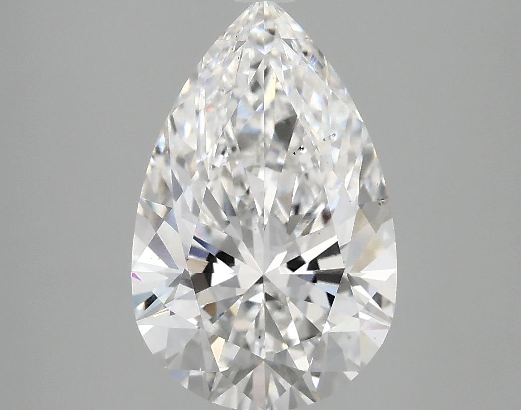 3.09 Carat Pear Shaped Ideal Cut VS2 IGI Certified Lab Grown Diamond