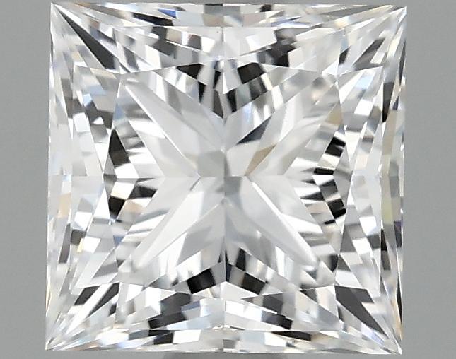 1.08 Carat Princess Shaped Ideal Cut VVS2 IGI Certified Lab Grown Diamond