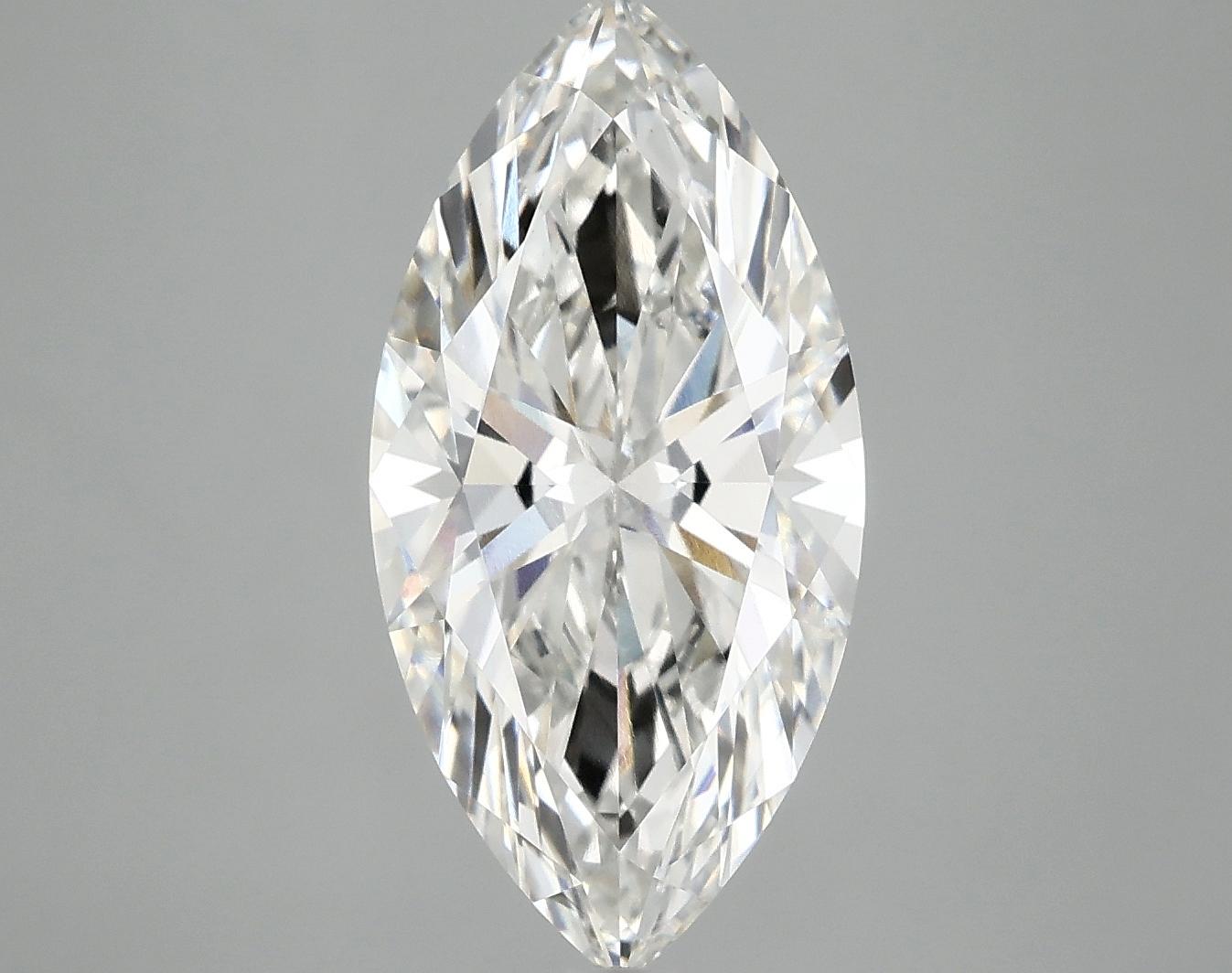 3.52 Carat Marquise Shaped Ideal Cut VS2 IGI Certified Lab Grown Diamond