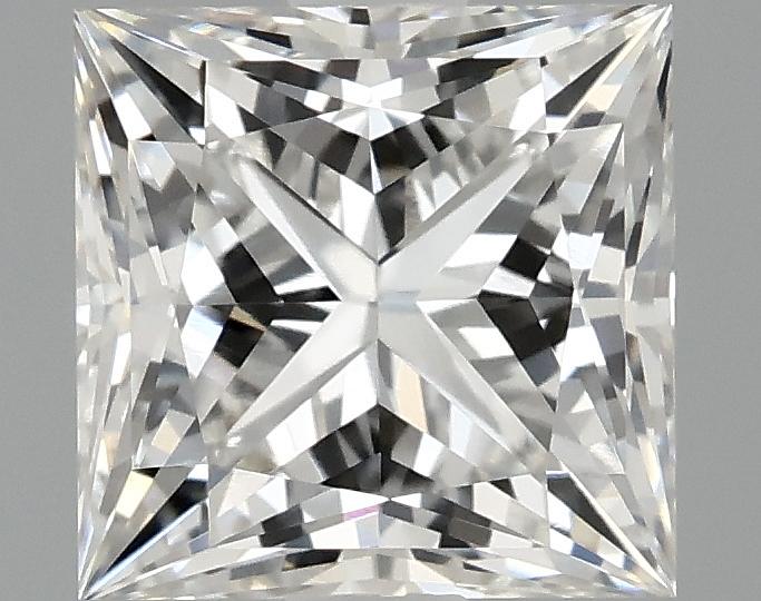 1.53 Carat Princess Shaped Ideal Cut VVS2 IGI Certified Lab Grown Diamond