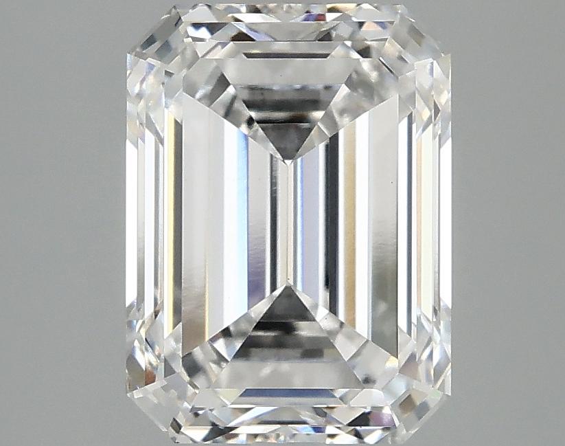 2.98 Carat Emerald Shaped Excellent Cut VVS2 IGI Certified Lab Grown Diamond