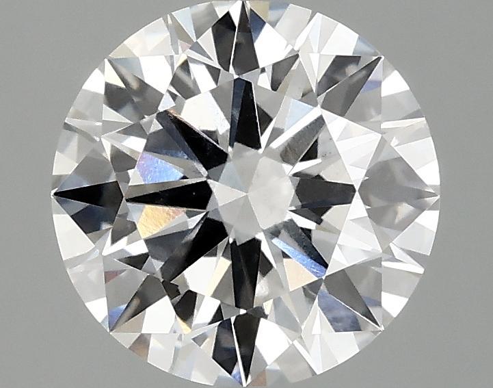 2.07 Carat Round Shaped Ideal Cut VS2 IGI Certified Lab Grown Diamond