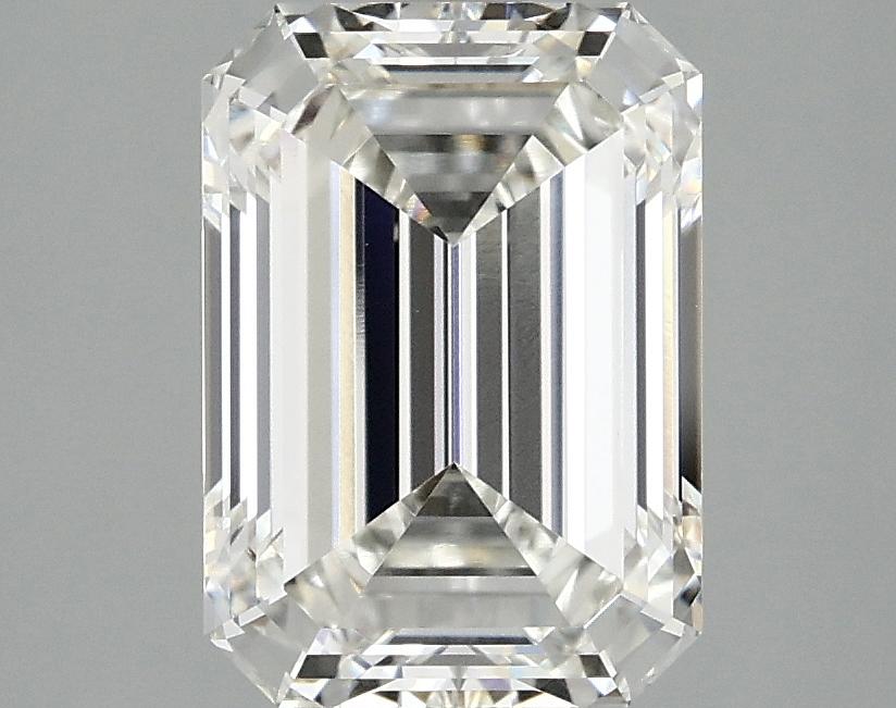2.83 Carat Emerald Shaped Ideal Cut VVS2 IGI Certified Lab Grown Diamond