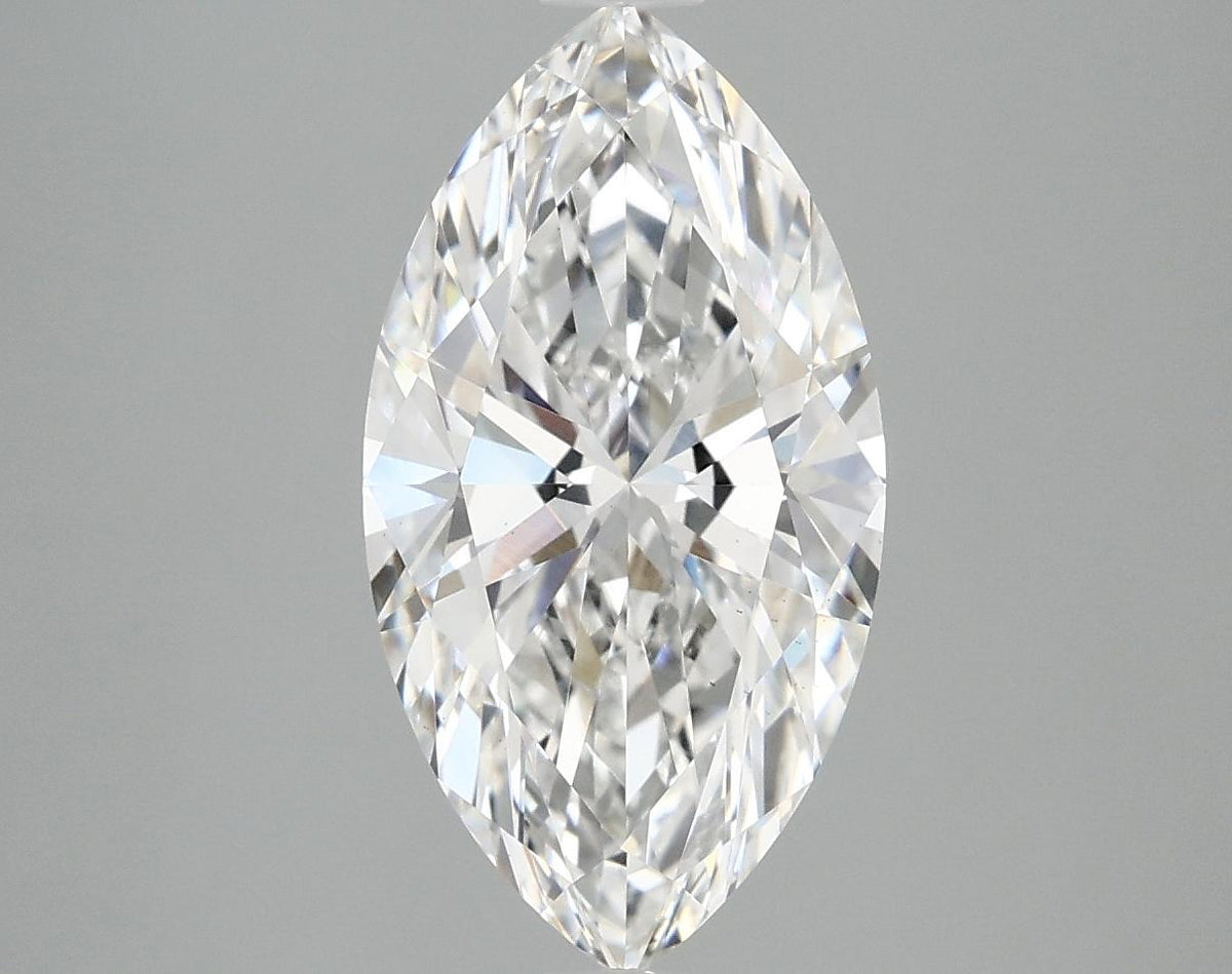 2.97 Carat Marquise Shaped Excellent Cut VS1 IGI Certified Lab Grown Diamond