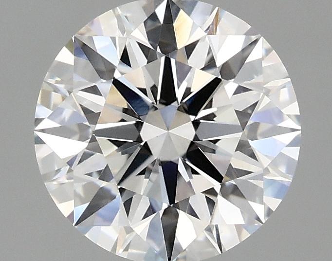 2.07 Carat Round Shaped Ideal Cut VVS2 IGI Certified Lab Grown Diamond