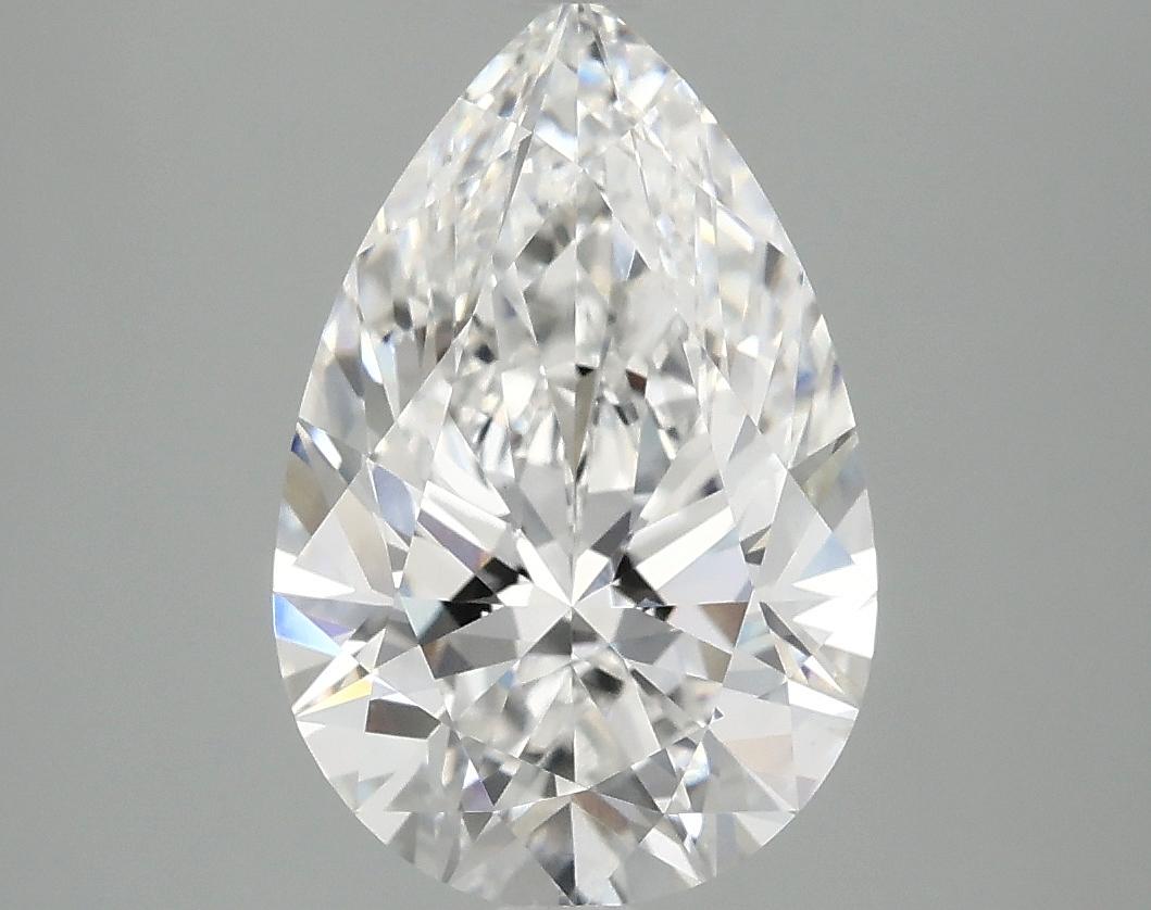3.04 Carat Pear Shaped Excellent Cut VVS2 IGI Certified Lab Grown Diamond