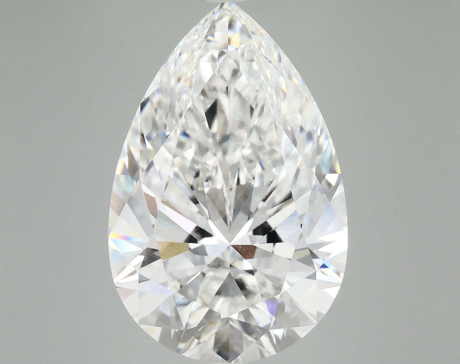 10.03 Carat Pear Shaped Excellent Cut VVS2 IGI Certified Lab Grown Diamond