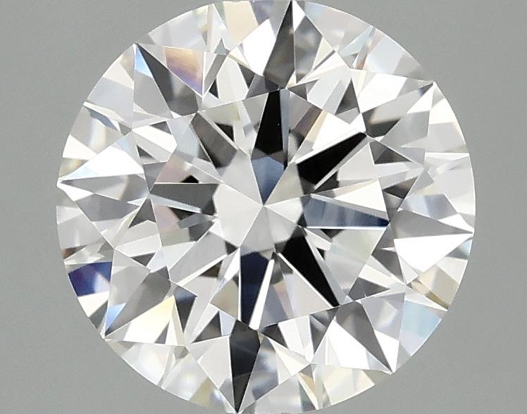 2.55 Carat Round Shaped Ideal Cut VVS2 IGI Certified Lab Grown Diamond