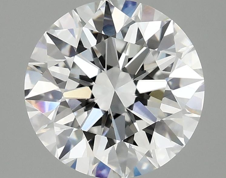 2.52 Carat Round Shaped Excellent Cut VVS2 IGI Certified Lab Grown Diamond