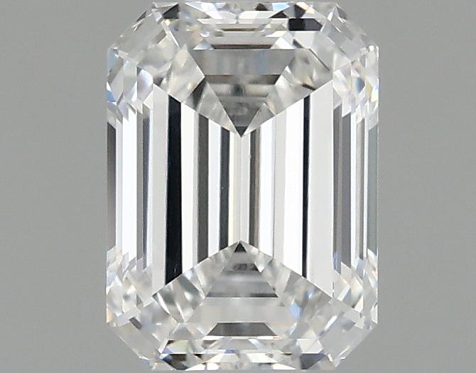 0.98 Carat Emerald Shaped Excellent Cut VVS2 IGI Certified Lab Grown Diamond