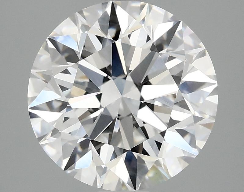 3.04 Carat Round Shaped Excellent Cut VVS2 IGI Certified Lab Grown Diamond
