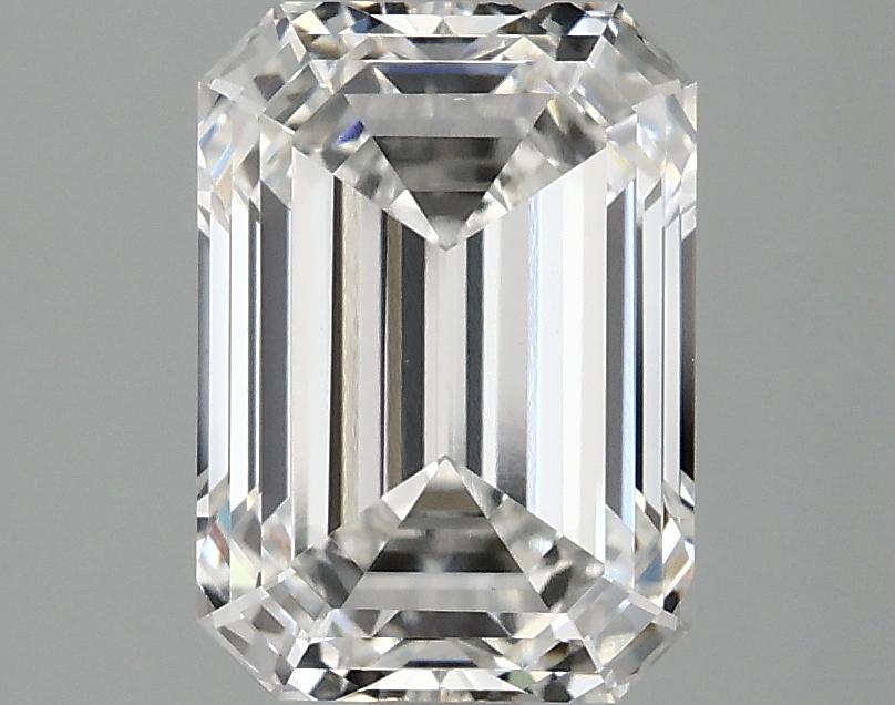 2.86 Carat Emerald Shaped Ideal Cut VS1 IGI Certified Lab Grown Diamond