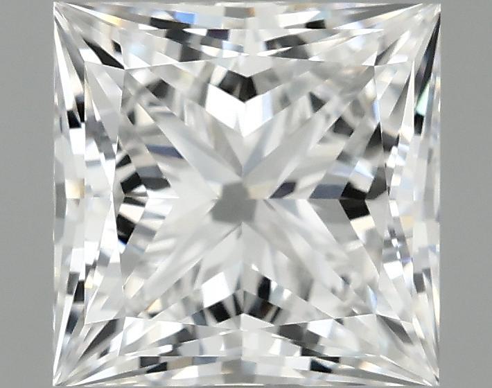 1.08 Carat Princess Shaped Ideal Cut VVS2 IGI Certified Lab Grown Diamond