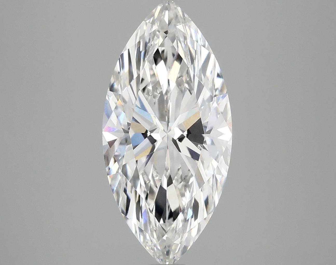 3.08 Carat Marquise Shaped Excellent Cut VS1 IGI Certified Lab Grown Diamond