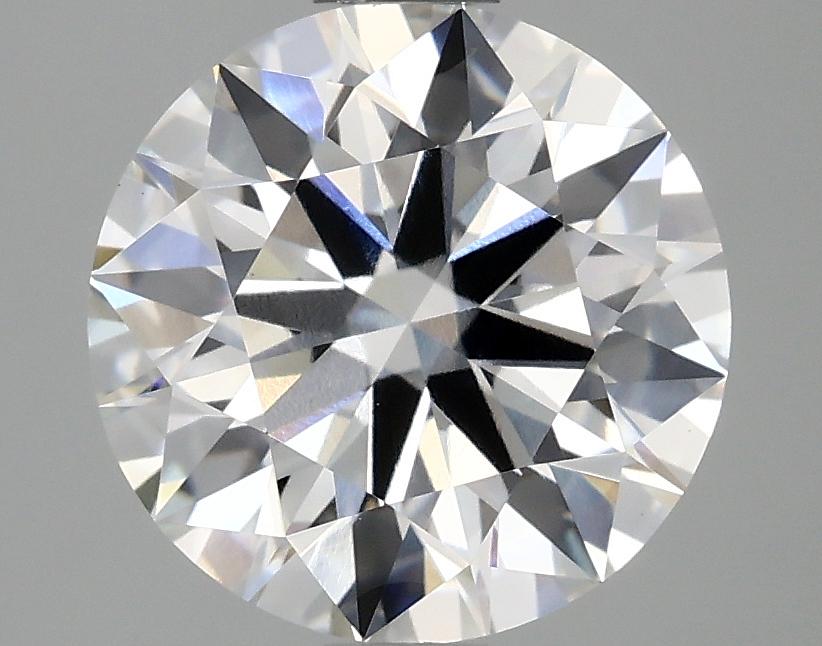 3.08 Carat Round Shaped Ideal Cut VVS2 IGI Certified Lab Grown Diamond