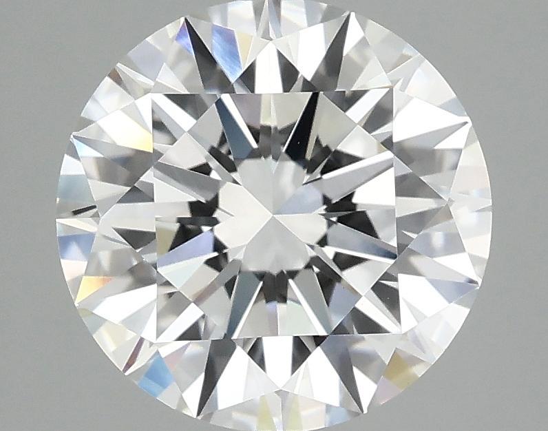 3.09 Carat Round Shaped Ideal Cut VVS2 IGI Certified Lab Grown Diamond