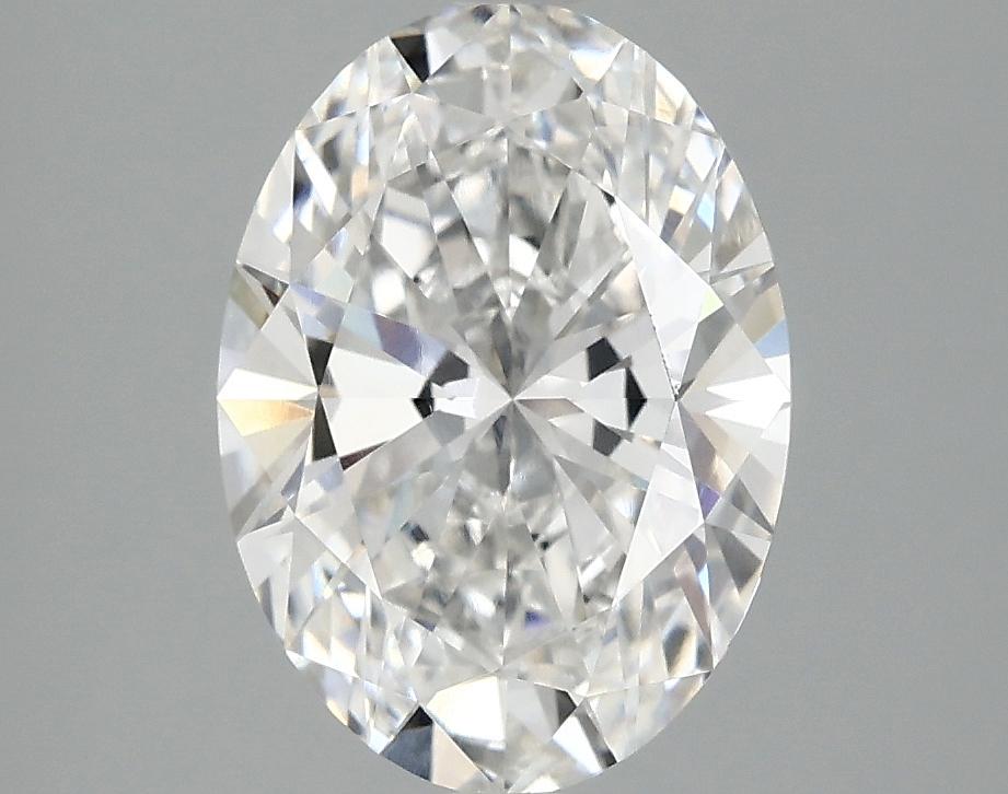 2.5 Carat Oval Shaped Ideal Cut VVS2 IGI Certified Lab Grown Diamond