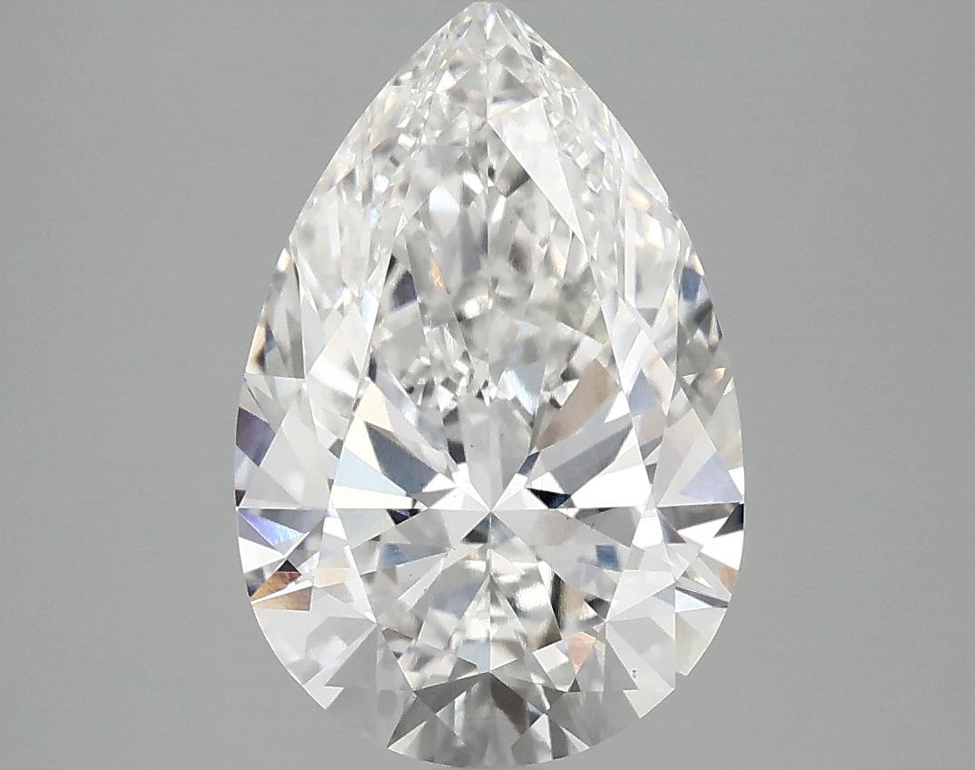 3.08 Carat Pear Shaped Excellent Cut VS1 IGI Certified Lab Grown Diamond