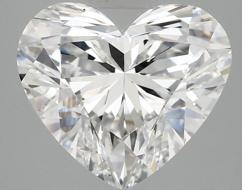 2.98 Carat Heart Shaped Ideal Cut VS1 IGI Certified Lab Grown Diamond