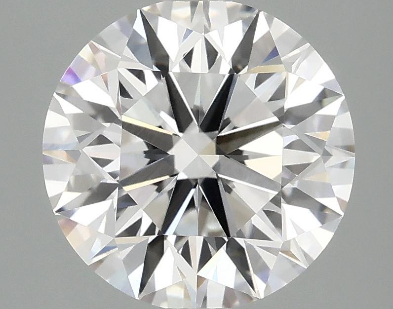 3.09 Carat Round Shaped Excellent Cut VVS2 IGI Certified Lab Grown Diamond