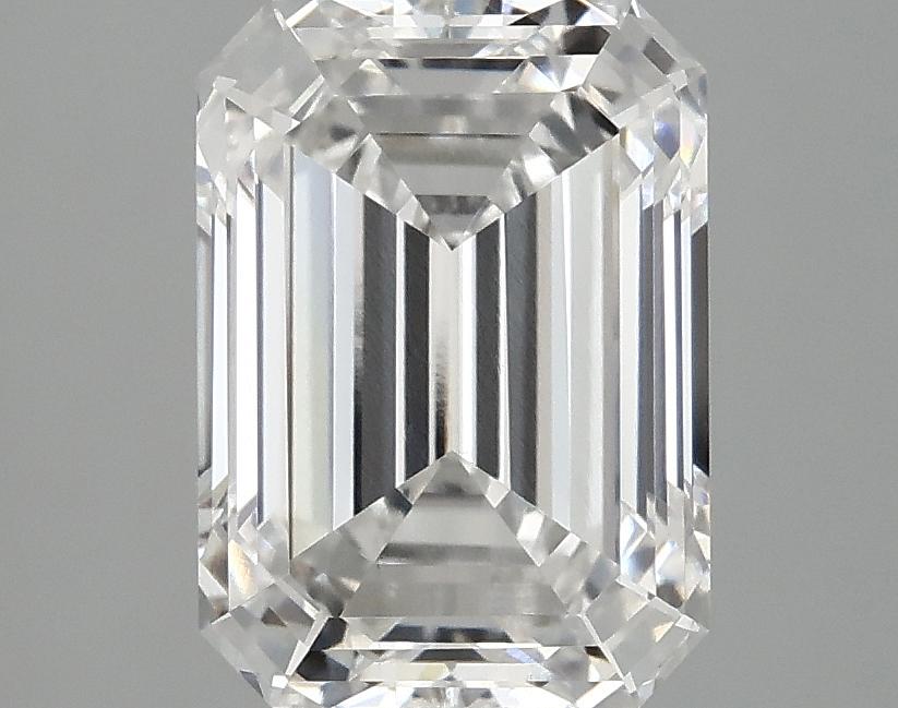 3.03 Carat Emerald Shaped Excellent Cut VS1 IGI Certified Lab Grown Diamond