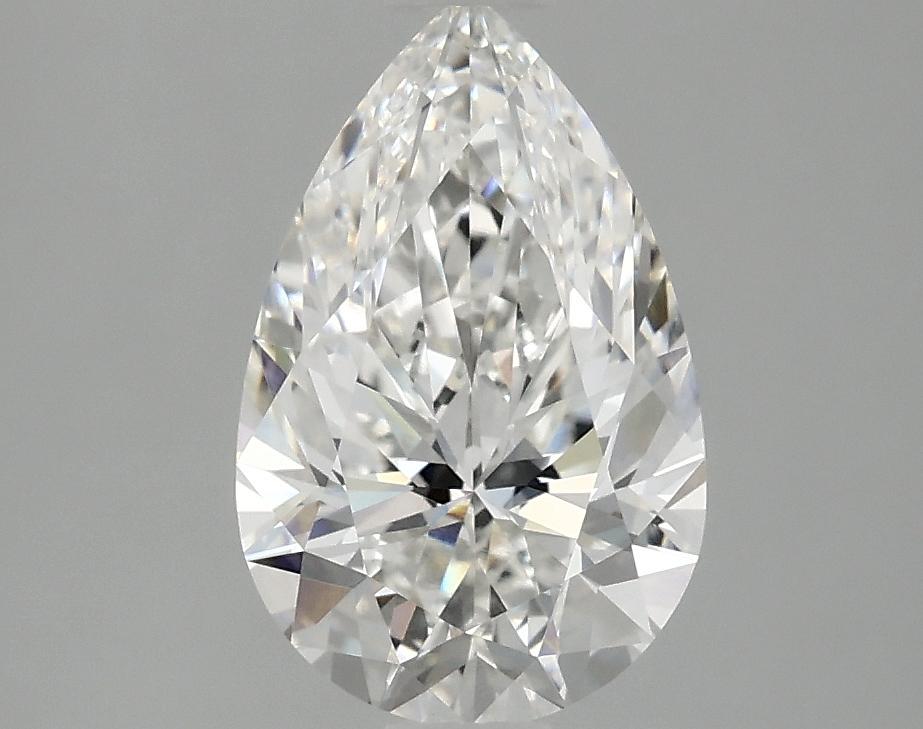 2.04 Carat Pear Shaped Ideal Cut VVS2 IGI Certified Lab Grown Diamond