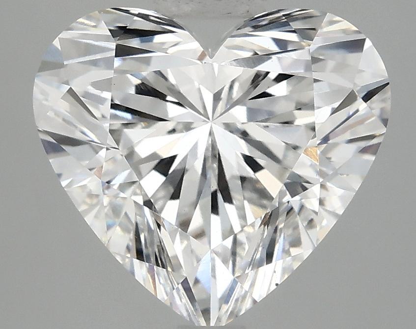 3.84 Carat Heart Shaped Ideal Cut VS1 IGI Certified Lab Grown Diamond