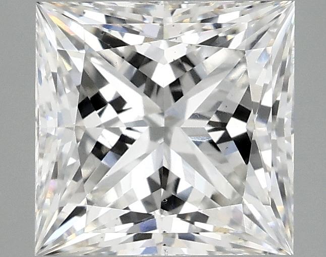 2.58 Carat Princess Shaped Ideal Cut VS2 IGI Certified Lab Grown Diamond