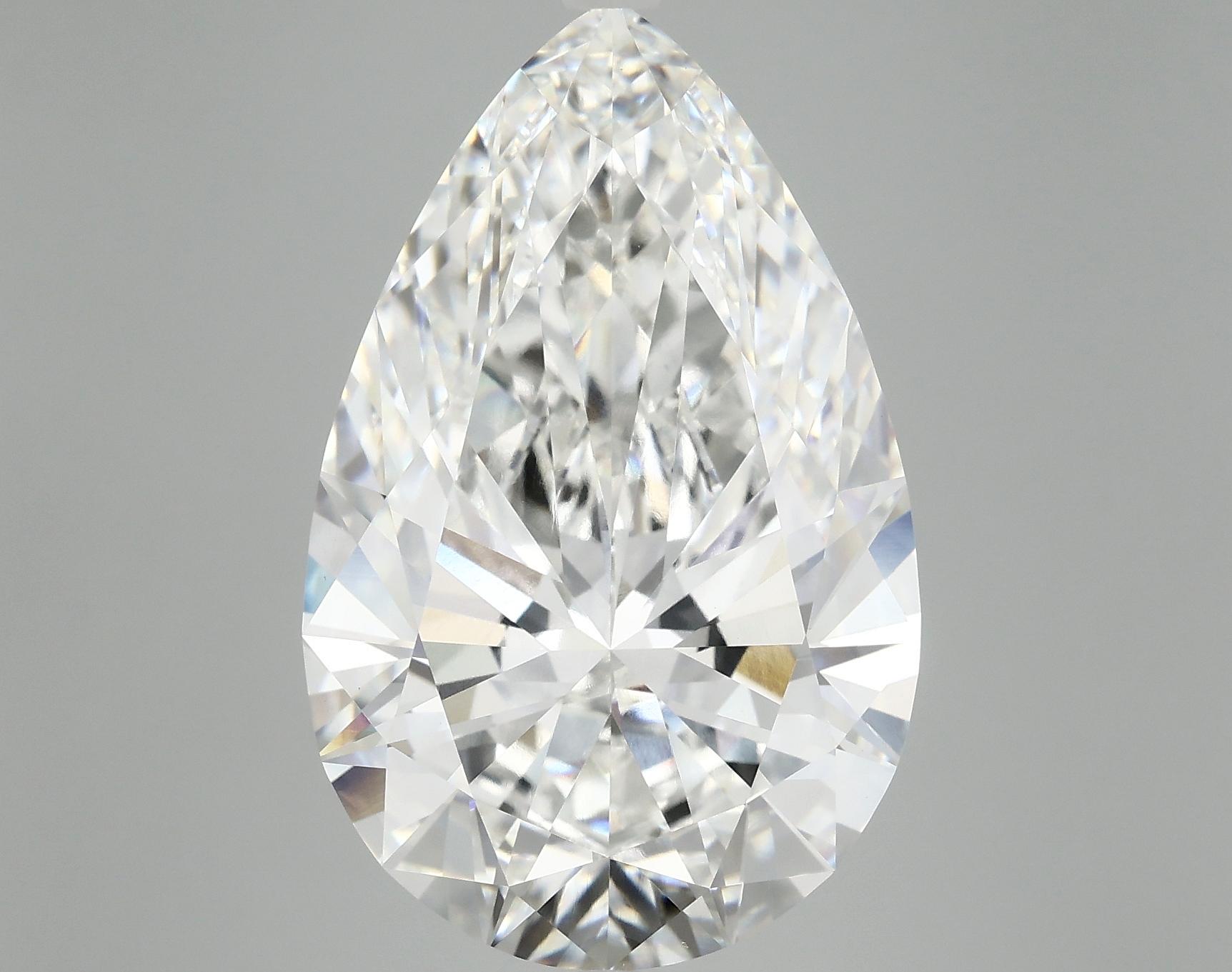 11.63 Carat Pear Shaped Ideal Cut VVS2 IGI Certified Lab Grown Diamond