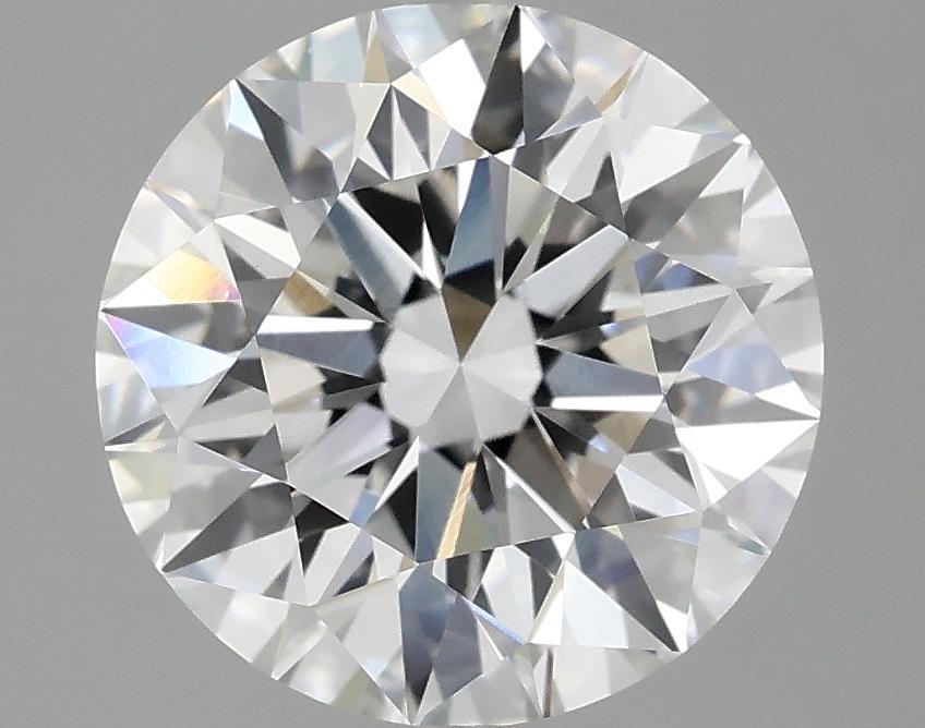 3.08 Carat Round Shaped Excellent Cut VS1 IGI Certified Lab Grown Diamond