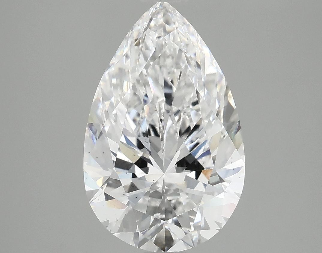 3.05 Carat Pear Shaped Ideal Cut SI1 IGI Certified Lab Grown Diamond