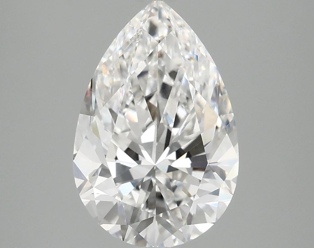 3.04 Carat Pear Shaped Excellent Cut VS1 IGI Certified Lab Grown Diamond