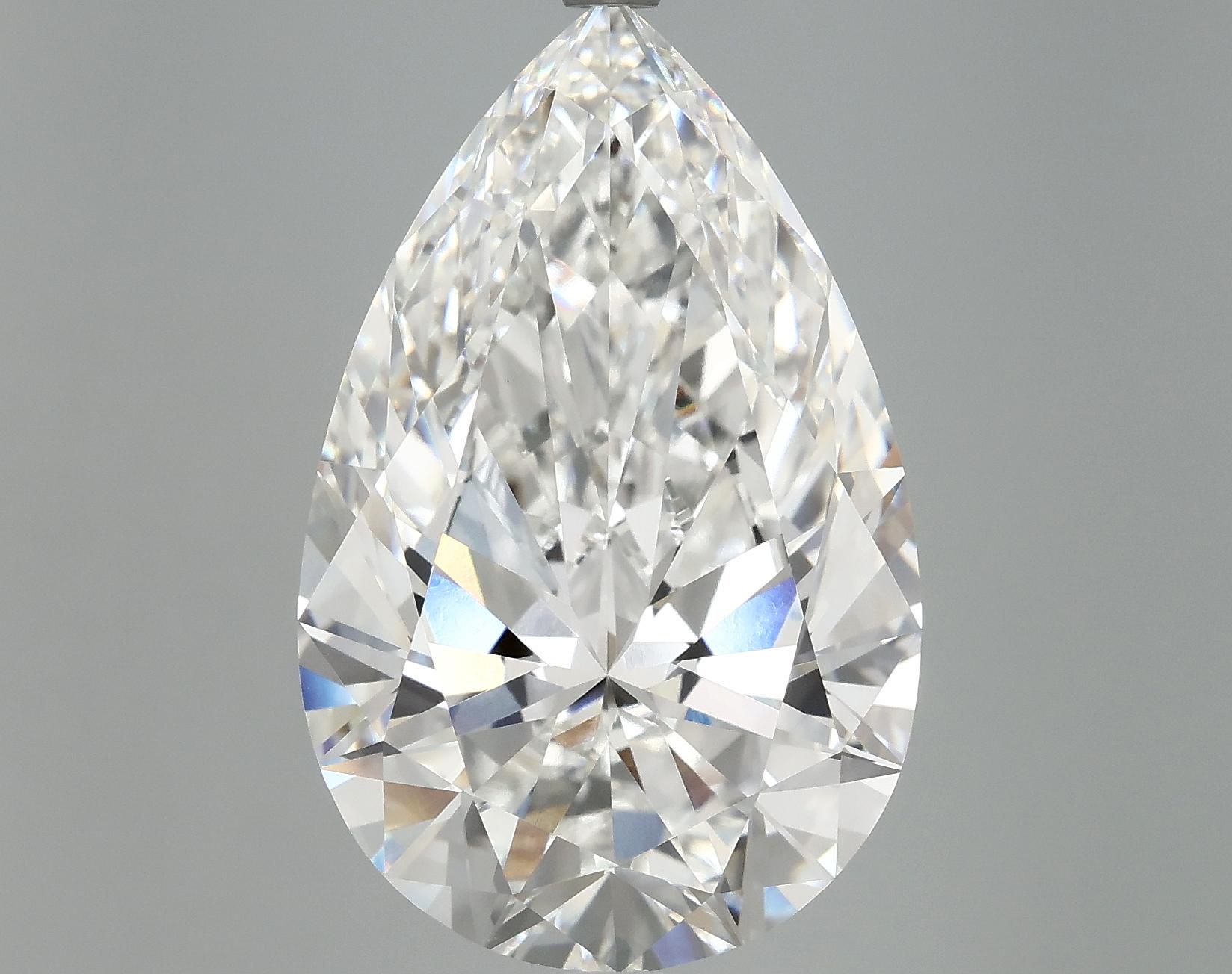 10.33 Carat Pear Shaped Ideal Cut VVS2 IGI Certified Lab Grown Diamond