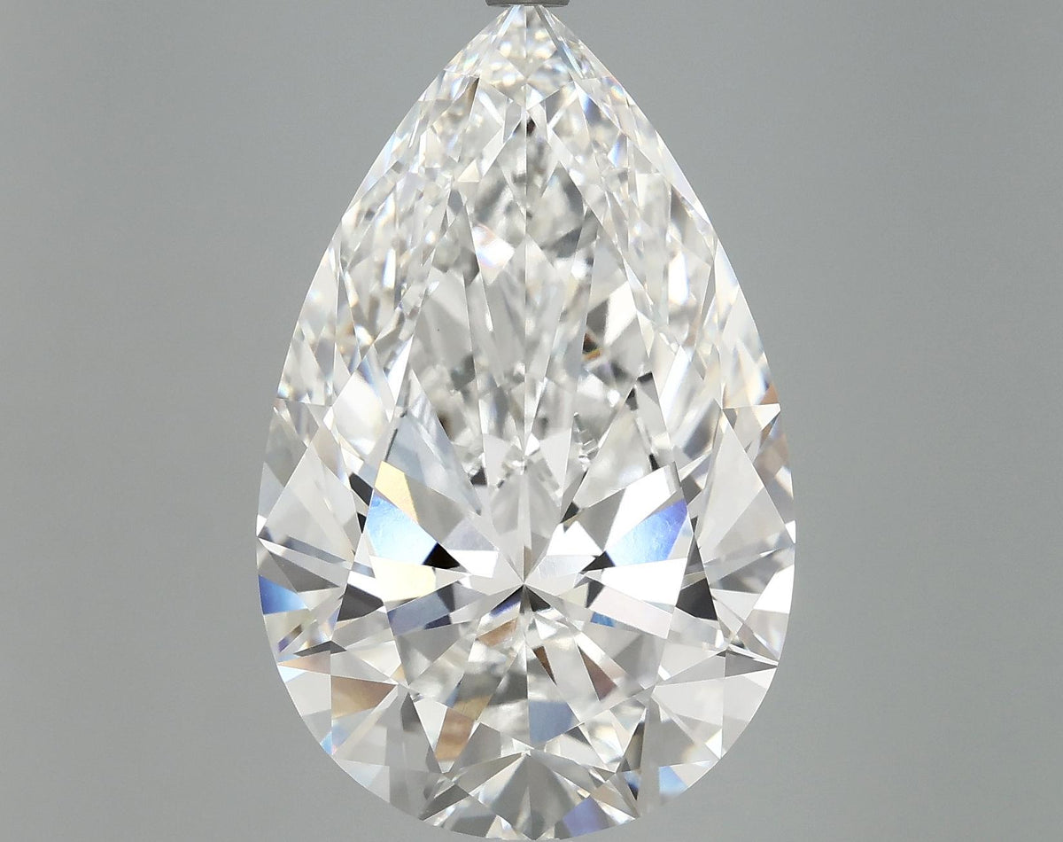 10.33 Carat Pear Shaped Ideal Cut VVS2 IGI Certified Lab Grown Diamond