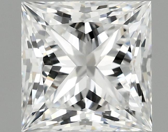 1.08 Carat Princess Shaped Ideal Cut VVS2 IGI Certified Lab Grown Diamond