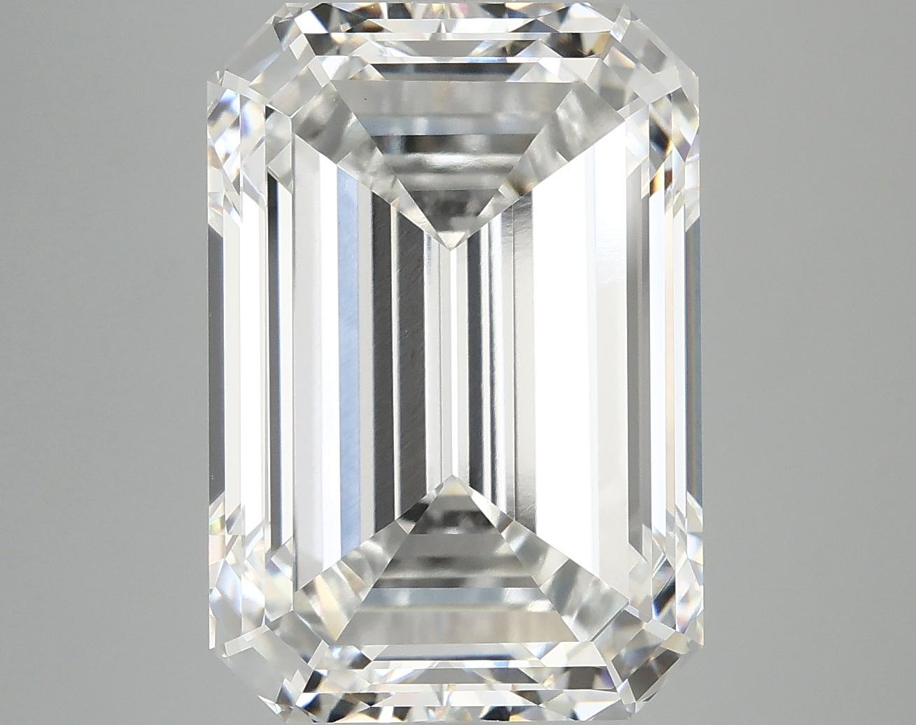 11.25 Carat Emerald Shaped Ideal Cut VVS2 IGI Certified Lab Grown Diamond